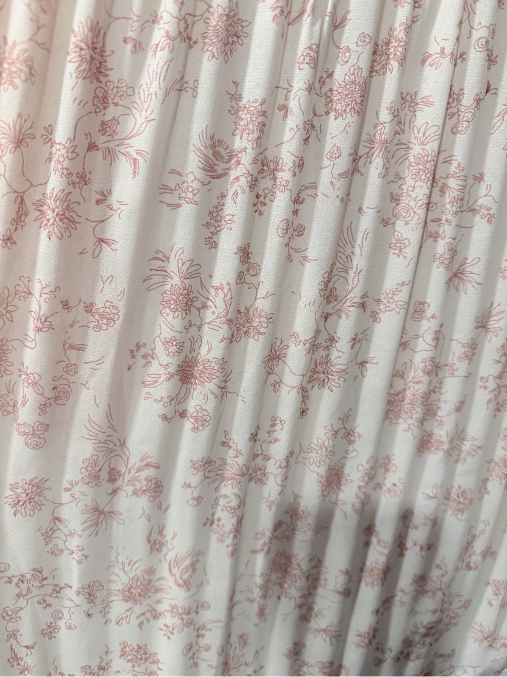 Wilfred daydreamer Cream Dress with Dusty Rose Floral Print - Picture 2 of 3
